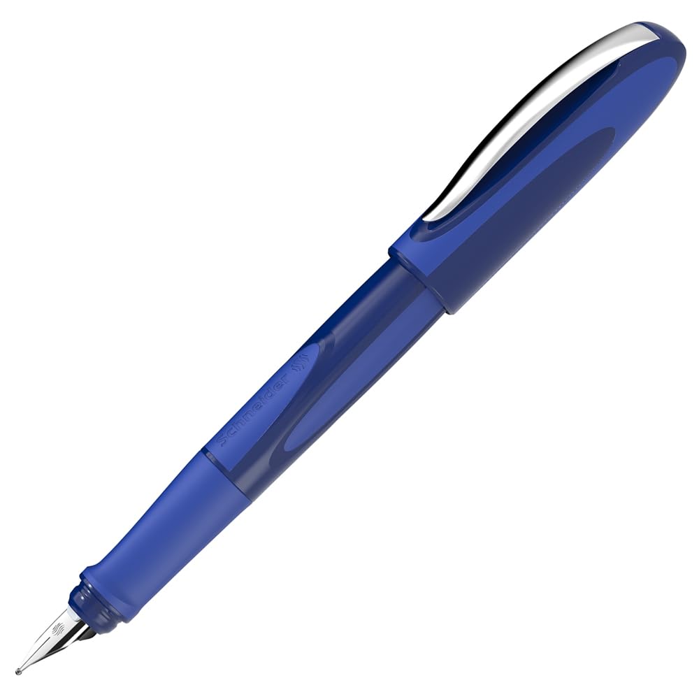 

Schneider RAY F Fountain Fine RYFP168122F Pen, Nib, (Space Blue, Black)