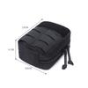 Outdoor Molle Tasche Kleine Molle Tasche Mehrzweck Hüfttasche für Handy mit Klettverschluss Hüfttasche zum Klettern Jagen