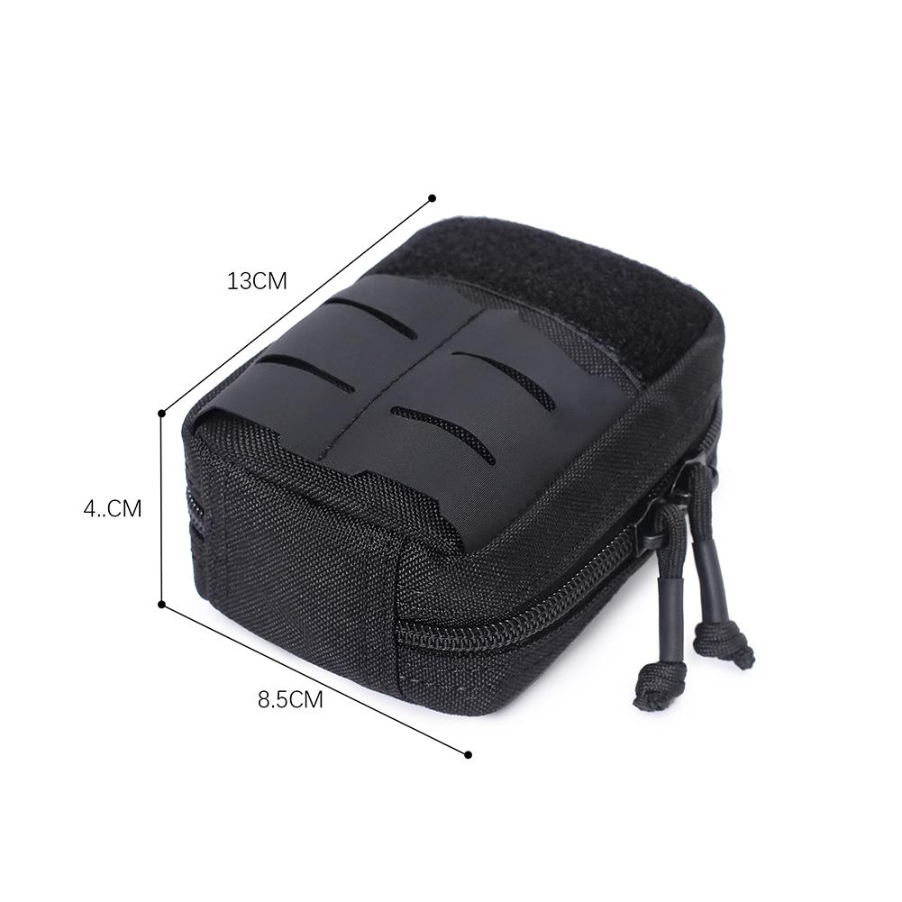 Outdoor Molle Tasche Kleine Molle Tasche Mehrzweck Hüfttasche für Handy mit Klettverschluss Hüfttasche zum Klettern Jagen