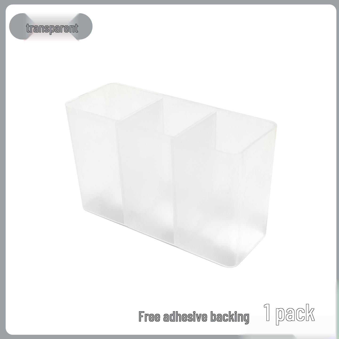 Настенный зеркальный шкафчик с тремя отделениями для ванных принадлежностей