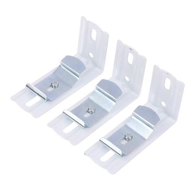 1/2Pcs 3Inch Vertical Blind Bracket Clips Metal Roller Shutter Pull Curtain Fixing Mounting Holder Accessories