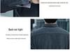 Romon Men's Fleece-Lined Corduroy Warm Shirt Jacket - Iron-Free Autumn/Winter Workwear