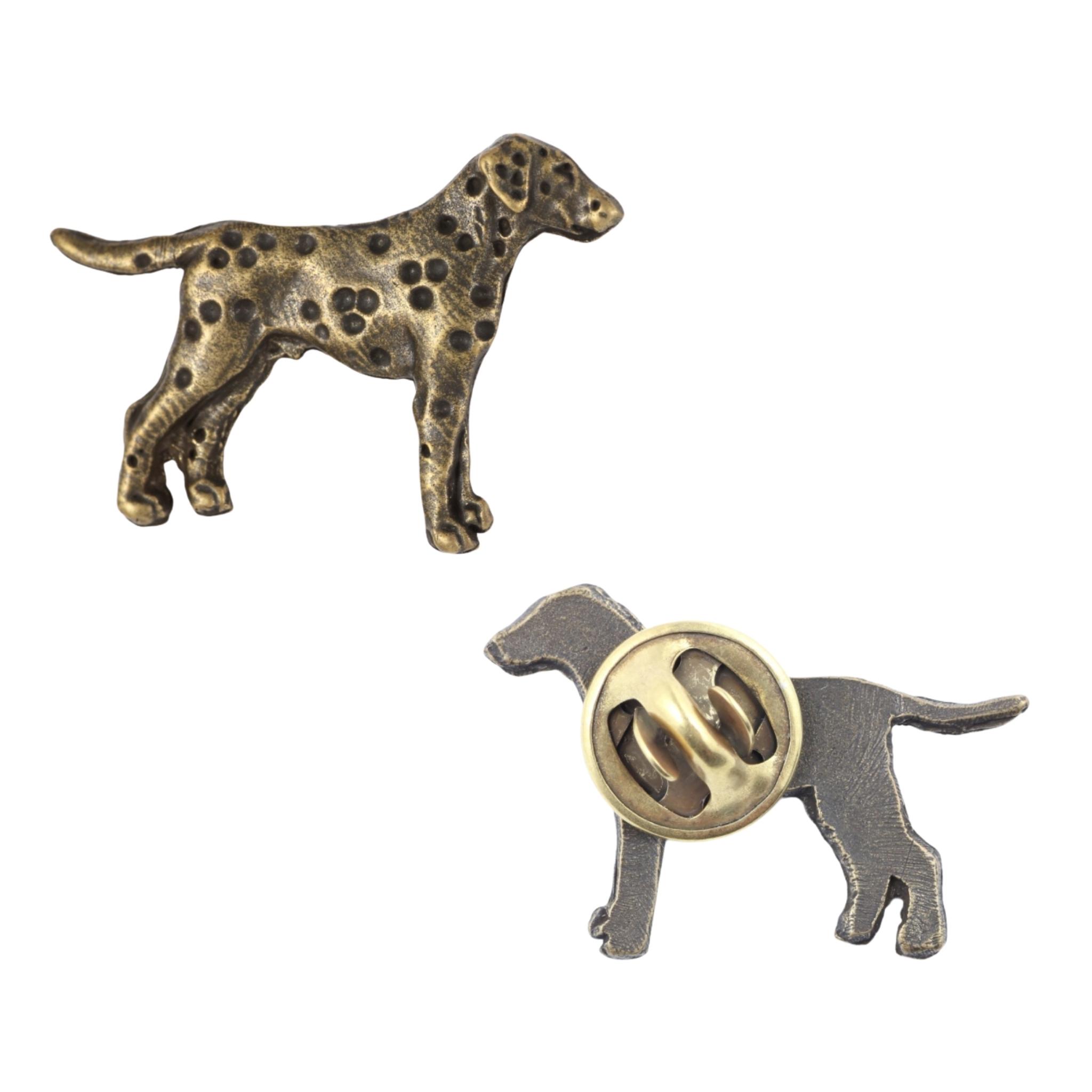 

Dalmatian, Carriage Dog, Spotted Coach Dog I - Dog brooch in a gift box, elegant pin, lapel pin for Art-Dog brand jacket