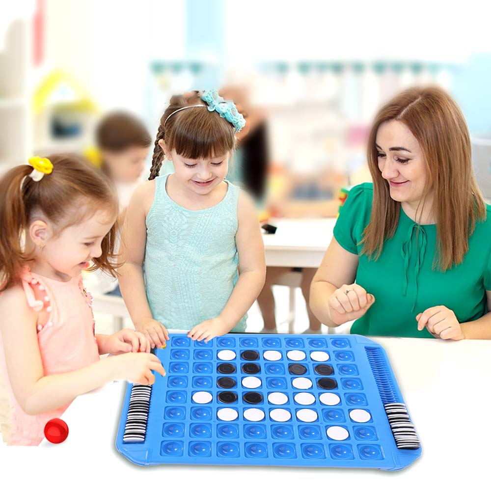 Touch Flip Reversi Strategy Board Game Child Interaction Game Chess Set Camping Hiking