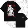 Jujutsu Kaisen Anime Itadori Yuji Handsome Print Summer Womens Tshirt Casual Breathable Trend Street Women Clothing Fashion