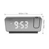 Projection Alarm Clock Time Date Temperature Display 180 Degree Wide Angle HD LED Screen Projectable Clock for Home