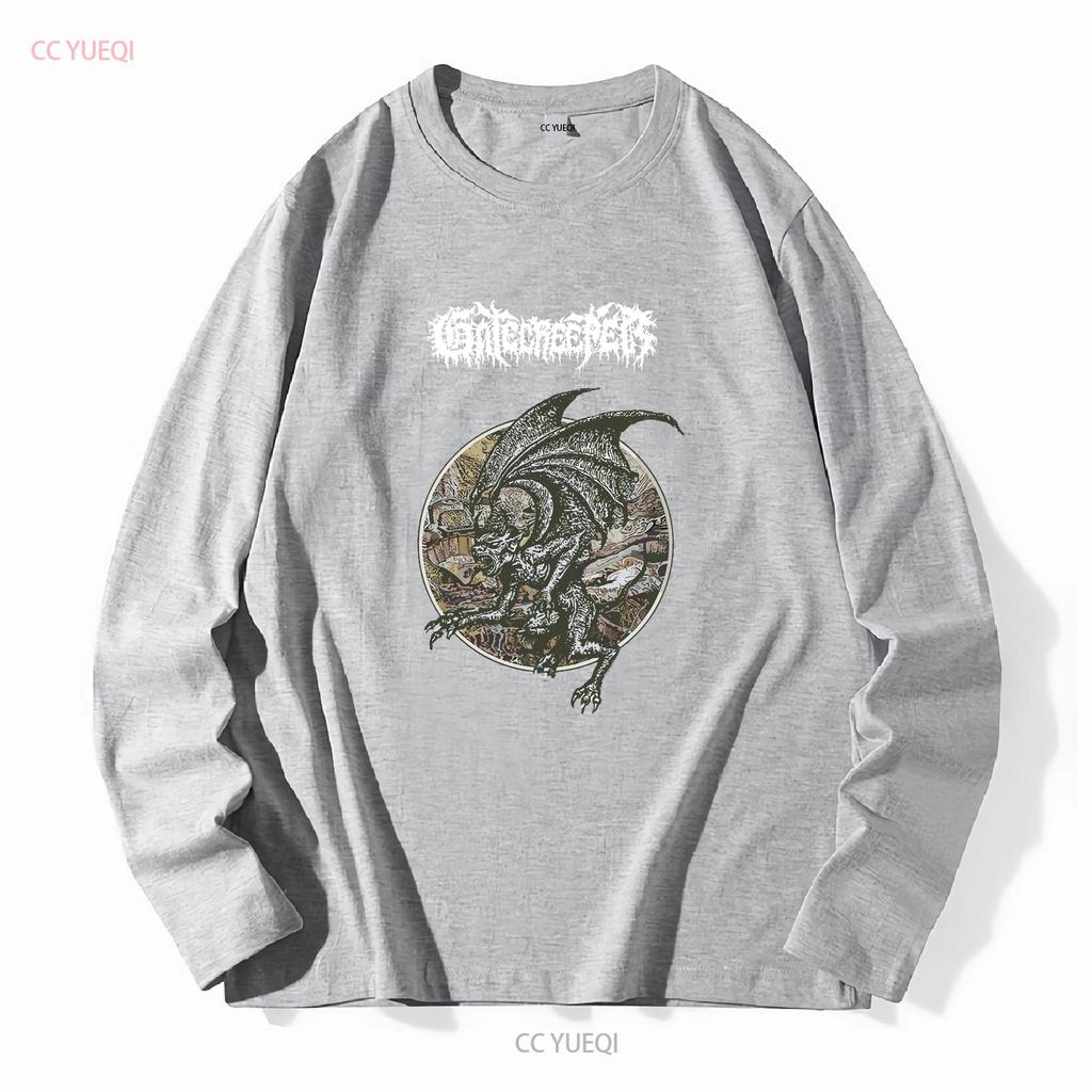 New Gatecreeper American Death Metal Band Deserted Show Left T shirt Size S 2XL long sleeves vintage Washed Versatile Soft