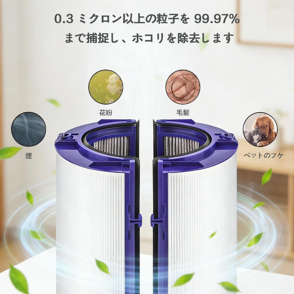 Pure and Cool HEpa Filter System for Dyson Air Purifiers HP06 TP06 Dyson TP07 DP04 TP04 HP04 PH01 PH02 PH03 PH04 HP06 TP06 HP09 Sealed Carbon Filter