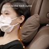 Car Headrest Ox Horn Type Neck Support Pillow For Alfa Romeo Giulietta 159 Mito Giulia Stelvio 147 156 Tonale Brera Disco Volant