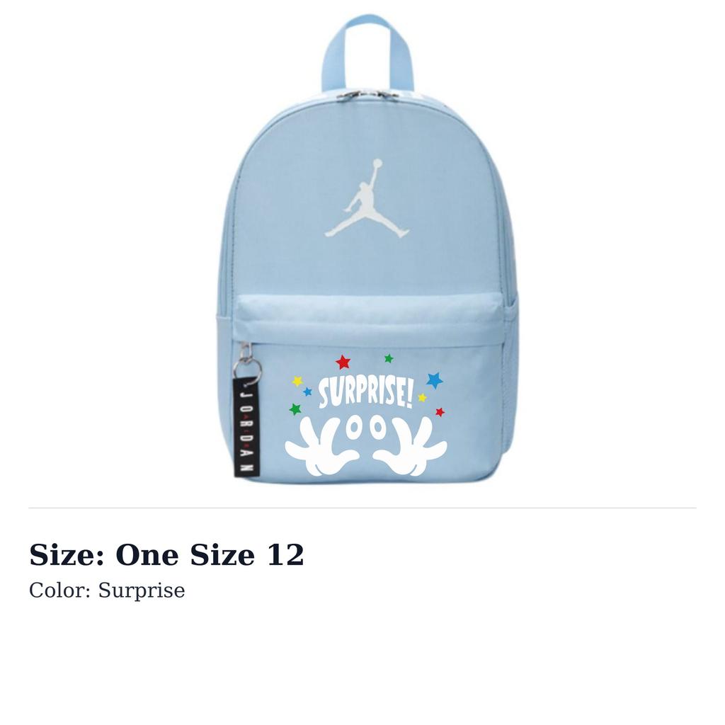 Jordan Polyester Backpack Unisex Blue DV5304-411(team378-yinhua x1)