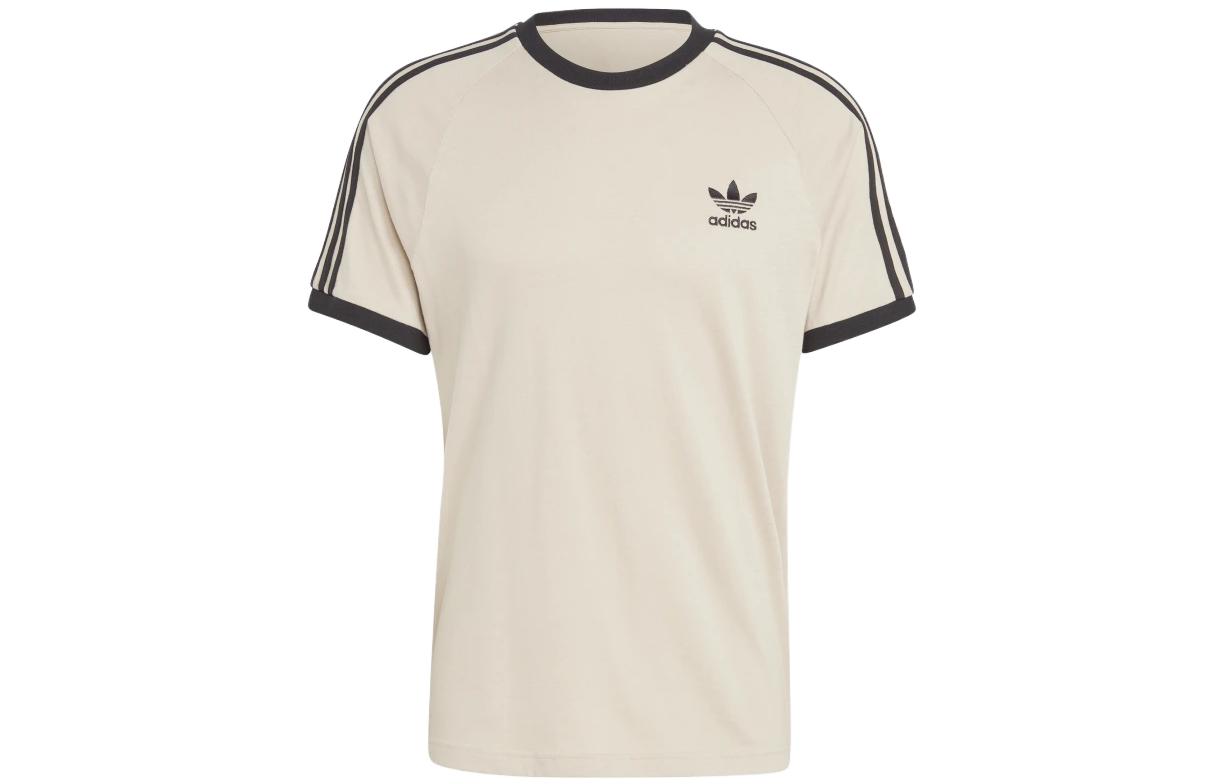 Adidas Originals ADICOLOR CLASSICS 3 STRIPES T Shirt Men s Beige IM2079 XXL
