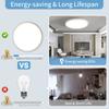 LED Ceiling Light Modern Small Round Dustproof and Waterproof Light LED Panel Light Entrance Utility Room Bathroom Light