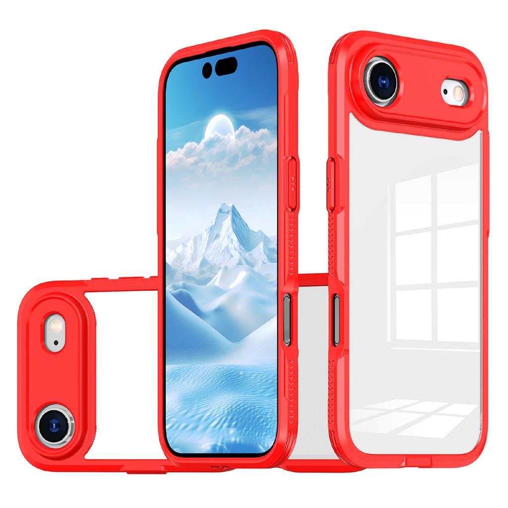 For iPhone Air Case Ultra Slim TPU PC Clear Phone Back Cover