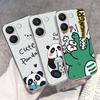 For Redmi Turbo 5 Max Turbo 4 3 Phone Cover Lovely Panda Cartoon Case For Xiaomi Redmi Turbo 5Max Transparent Soft Bumper Shell