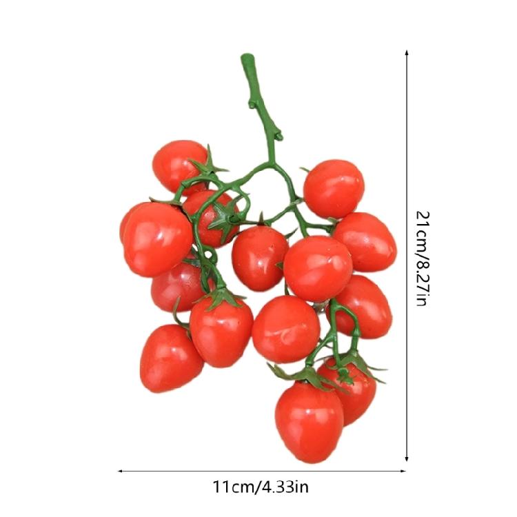 Realistic Plastic Fruit Simulation Fruit for Basket Display Parties Decorations