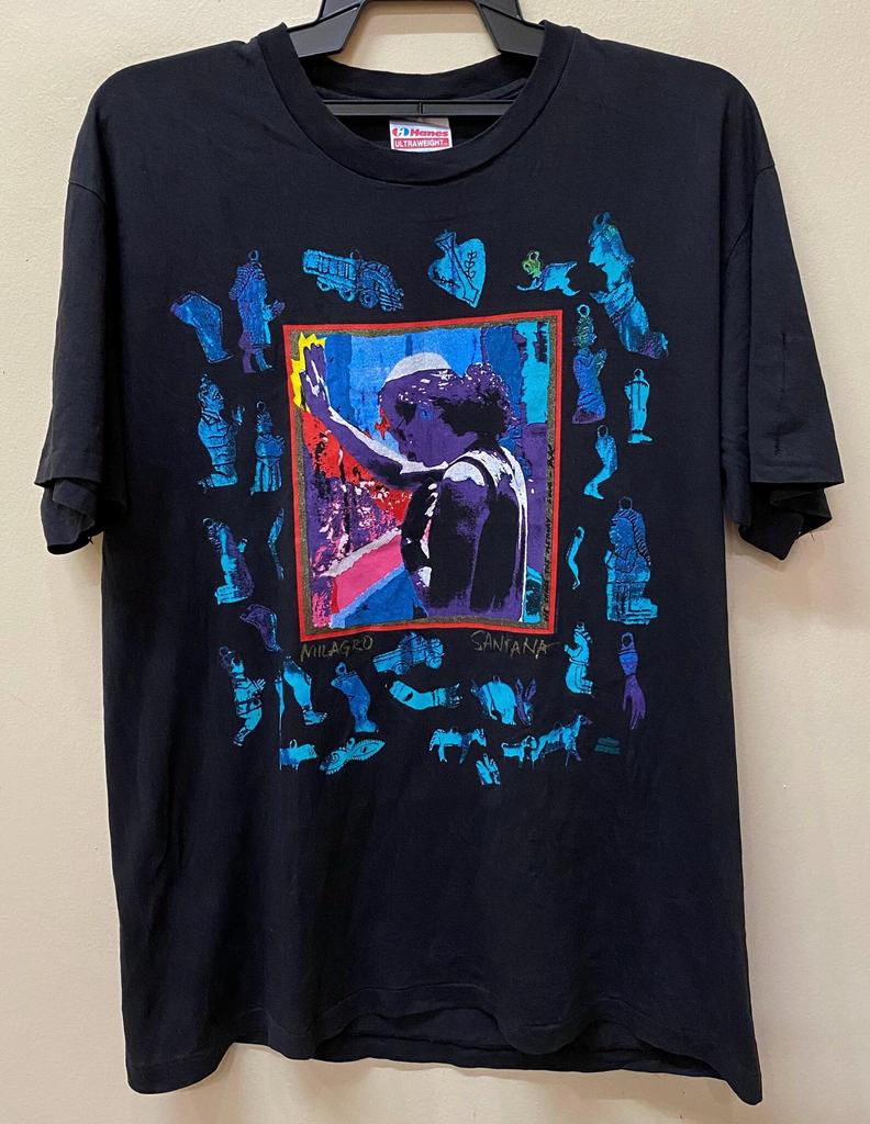 Vintage 90s Milagro Santana 1992 t shirt