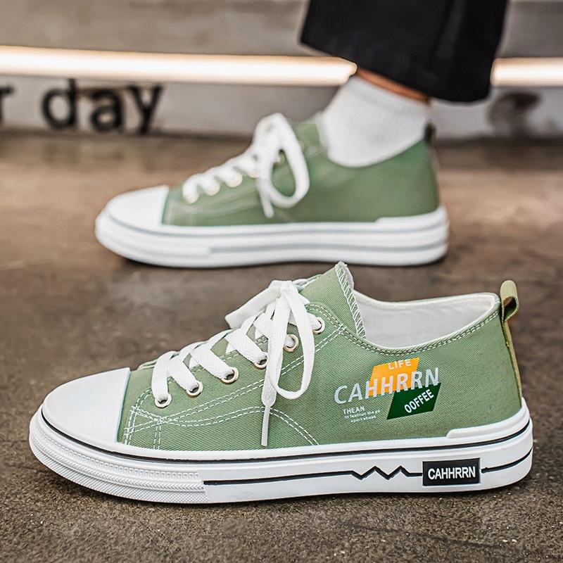 

Low-top canvas shoes, student board shoes, youth spring and summer casual men s shoes 2025 new literary and versatile trendy shoes men 44