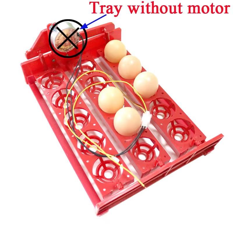 

15 Eggs Incubator Egg Tray 3 x 5 Holes Automatic Incubator Egg Tray Automatically Turn The Eggs Poultry Incubation Equipment