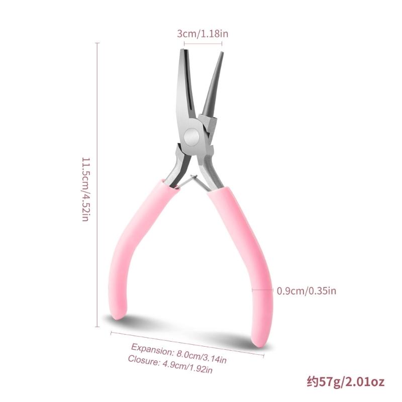 Precise 4.5 Inch Needle Nose Pliers With Comfortable Grip For Jewelry Making Precise Pliers Model Assembly Tools