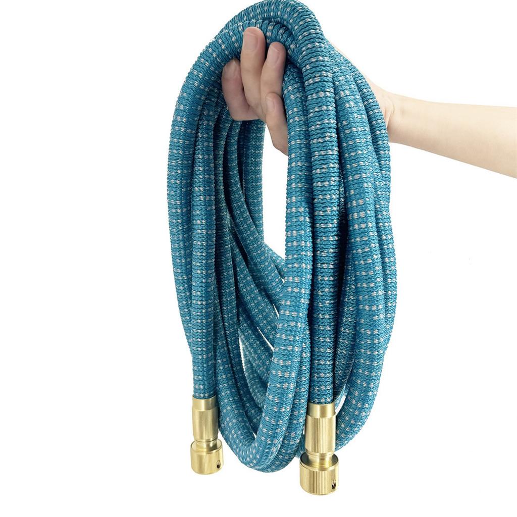 Expandable Garden Hose with High Pressure Spray Gun and Connector Set Flexible Water Hose for Car Washing Lawn Watering and Outdoor Cleaning