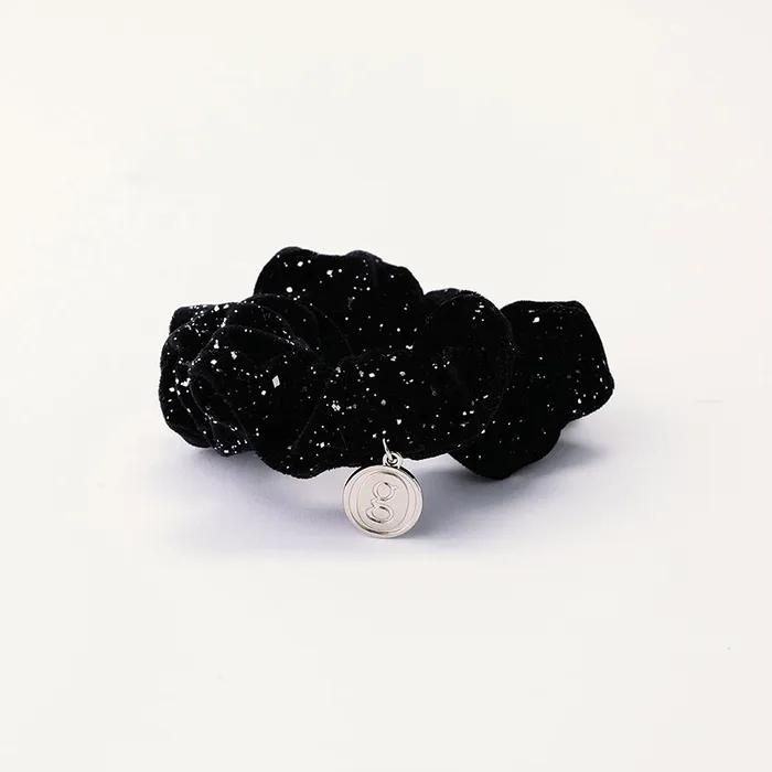 Oh Signature Hair Scrunchie Black