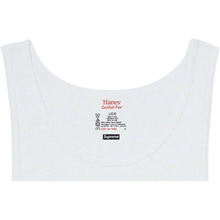 Supreme x Hanes Tank Tops (3 Pack) 'Black' Men's SUP-SS23-246
