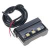 Waterproof Tail License Plate Light Motorcycle LED License Plate Light Aluminum Number Plate Lamp Motorbike Accessories