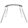 3 Bow Bimini Top with Mesh Side Panels 183 x (137 152) x 137 cm