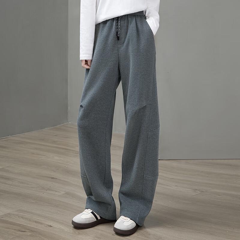 Sisbasher Women's High-Waisted Wide-Leg Commuter Trousers