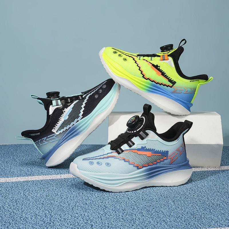Kids Running Shoes Breathable Lightweight Non Slip Casual Sneakers Boys Girls