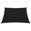 VidaXL Sun Sail Square Oxford Fabric 3x3 M Black