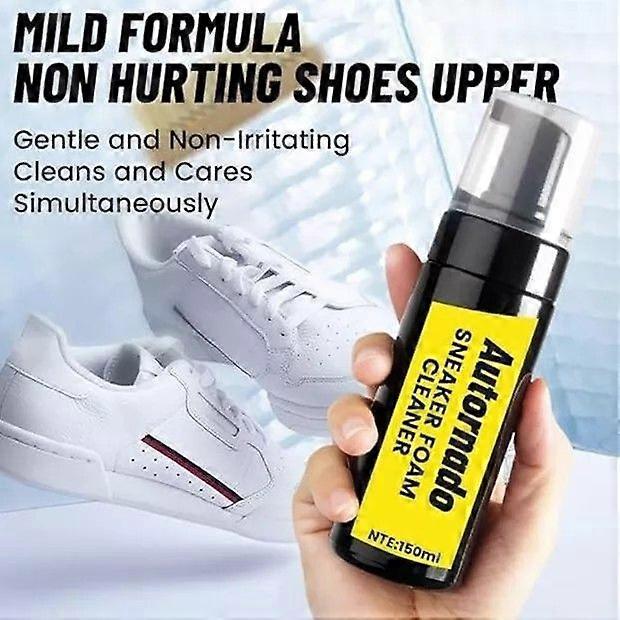 Autornado Sneaker Foam Cleaner, Water-Free Foam Sneaker Cleaner,Shoe Cleaner Kit