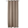 Blackout Curtain - Natural - 140 X 240 Cm - Plain - Eyelets - Synthetic