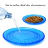 Pet Dog Discs Toy Dog Flying Discs Trainning Puppy Toys Rubber Fetch Flying Disc Training Dogs Chew Teeth Clean TPR Outdoor Pets