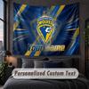 Custom Name Text Tapestry,Warrington Wolves Decorative Wall Hanging, Background Tapestry For Home Bedroom
