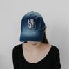 Women's Classic Denim Ball Cap Cotton Washed Hat