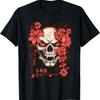 Demon Face Skull Japanese Art Devil Oni Harajuku Aesthetic T-Shirt1