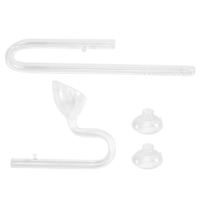 

ABJI-16 Mm Aquarium Glass Inflow Outflow Lily Pipe Tube Fish Tank Aquatic Water Plant Canister Filter Suction Cup Hose Set прозрачный