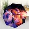 1pc Magical Adventure: Automatic Opening/Closing Umbrella with Foldable Design, Perfect for Outdoor Enthusiasts and Festive Occasions!K074