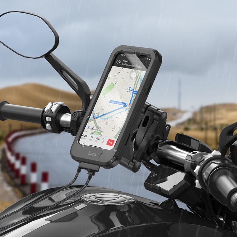 EONLINE 360 Adjustable Waterproof Bicycle Phone Holder Universal Bike Motorcycle Handlebar Cell Phone Support Mount Bicycle