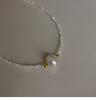 Women Natural Freshwater Pearl White Shell Strand Choker Necklace Elegant Wedding Party Gift Jewelry