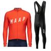 Long Sleeve Cycling Jersey Set Men Women Outdoor Bike Riding Apparel Quick Dry Breathable Bib Shorts