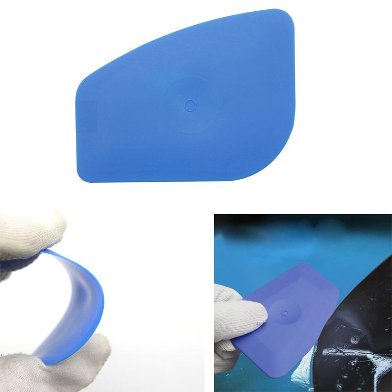 10Pcs Vinyl Label Scraping Tool Mini Window Tint Squeegee Auto Stickers Decals Screen Printing Sign Making Craft Flat Scraper