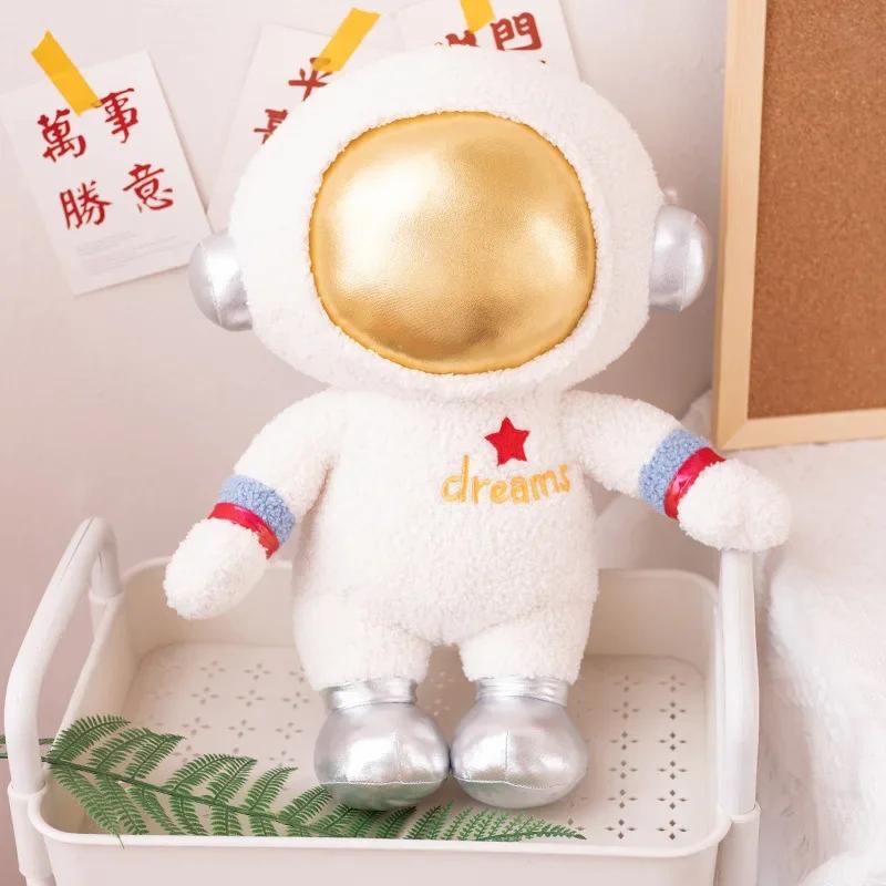 

Astronaut Stuffed Plush Toy Squishy Soft Toys Stuffed Plush Rocket Spaceship for Girls Boys Cute Toy Stuffed Pillow for Kids