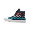 Chuck Taylor All Star Bekväma Höga Kanvas Skor Dam Sneakers Svart 567167C