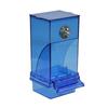 1pc Bird Cage Feeder Automatic Parrot Seed Feeders Acrylic With Container Food Transparent Cage Accessories Perch Seed R2n4