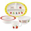 Skater Bowl Melamine Rice Bowl 240ml The Very Hungry Caterpillar Fruit M320