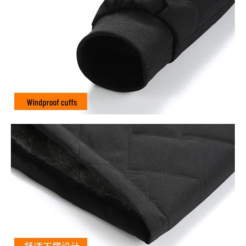 Pierre Cardin Men's Fleece Lined Padded Jacket