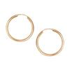 Gold Hoop Earrings 3cm, Sample 333