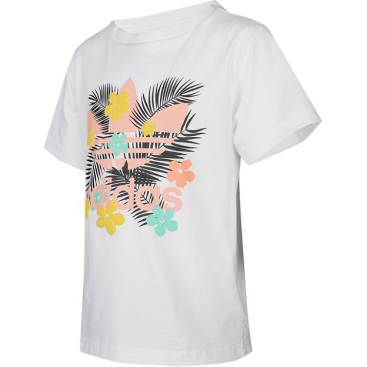 Adidas Originals T Shirt White Teenagers FM6716 140